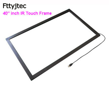 Fttyjtec 40 inch IR multi touch screen / 10 touch points infrared touch frame for LCD Monitor