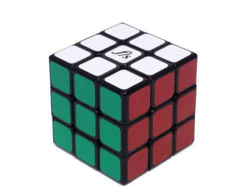 FangShi ShuangRen 3x3x3 Speed Cube Black Body Assembled Magic Cube Educational Toys for Children Fun Games for Kids Toys