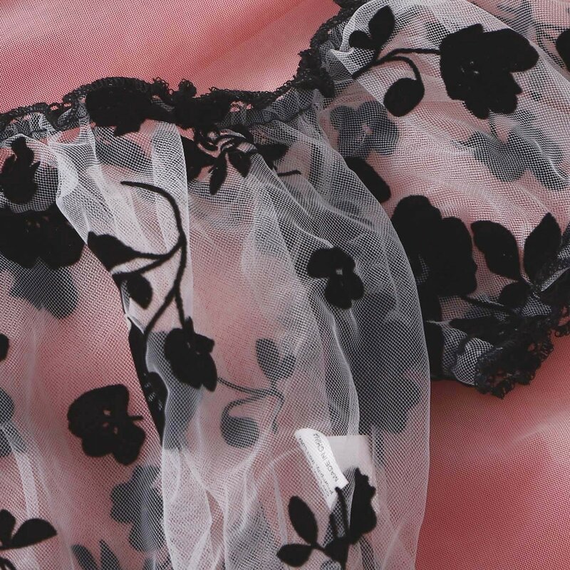 белье женское Sexy Lingerie Women Mesh Perspective Underwear Set Flower Embroidery Bra Brief Sets Lenceria Sensual Mujer Hot