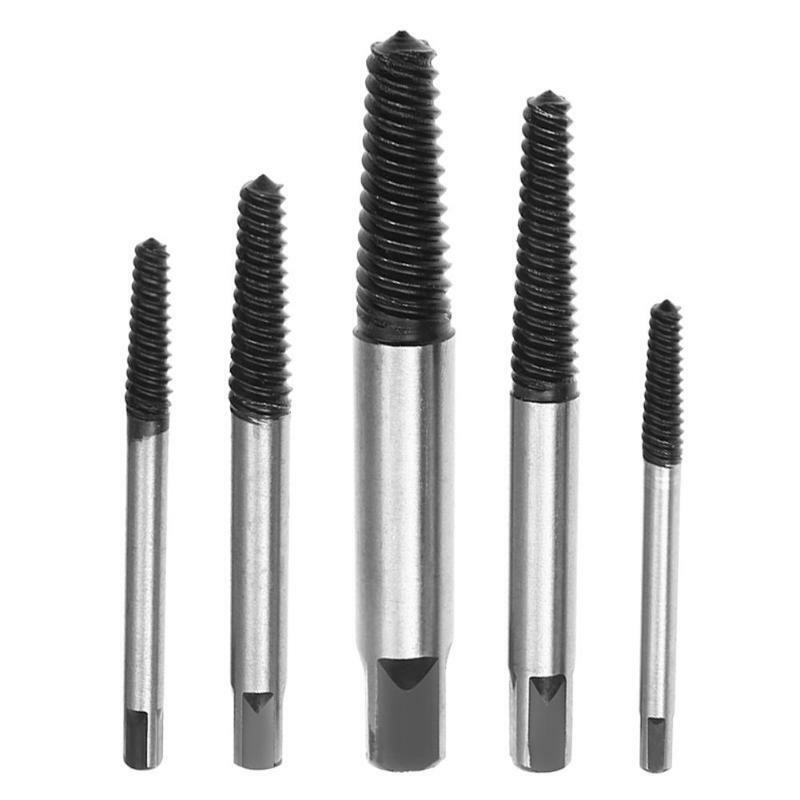NEW Damaged Screw Removal Tool 5pcs/lot Screw Extractors Damaged Broken Screws Removal Tool Used in Removing the Damaged Bolts