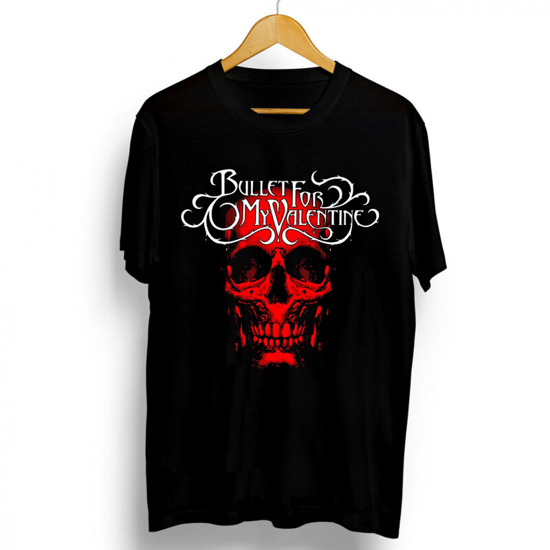 Bullet for My Valentine-Camiseta de manga corta para hombre y mujer, camisa con diseño de póster de nueva carcasa, camisas de hip hop para XS-3XL