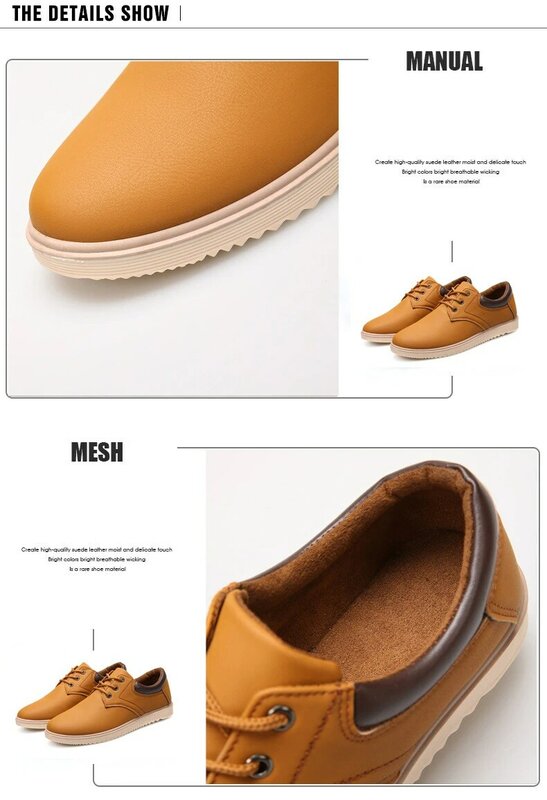 Zapatos planos Oxford de cuero para hombre, calzado informal con cordones, diseño de moda, novedad