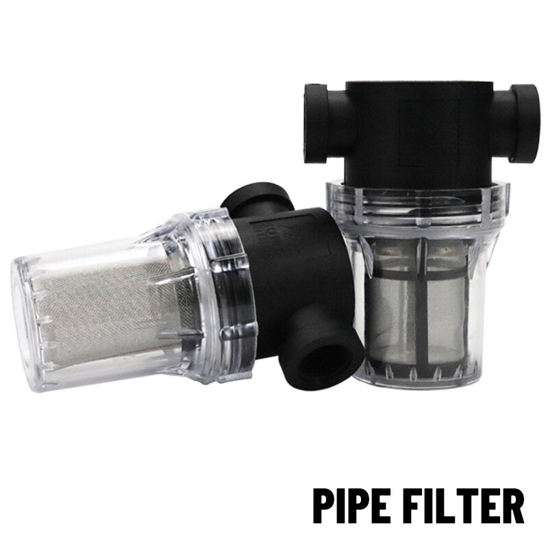 1/2'' 3/4'' 1'' Garden Watering Filter Plastic Irrigation System Impurity Prefilter Aquaculture Household Water Pipe Filter