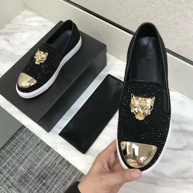 럭셔리 캐주얼 패션 트렌드 브랜드 남성 슬립 온 웨딩 신발, 빅 사이즈, 남자 신발, 2021 신상