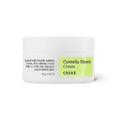 Cosrx Centella-كريم الوجه 30 مللي ، علاج حب الشباب ، تقليص المسام ، ترطيب ، مضاد للبكتيريا ، العناية بالبشرة ، مستحضرات التجميل الكورية