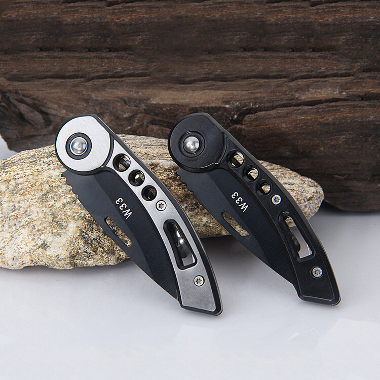 Folding Knife Tactical Outdoor Pocket Stainless Steel Survival Hunting Camping Fishing Climbing Pocket Knife Fruit Cutter Tools