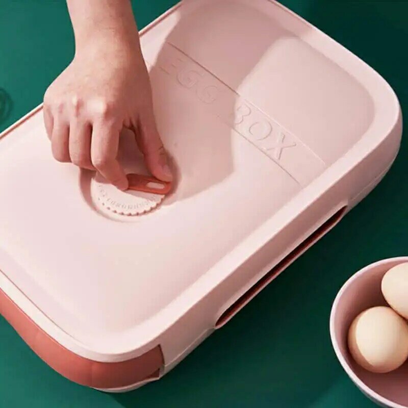 جديد درج نوع صندوق تخزين البيض شبكات صندوق تخزين درج نوع جديد موضة البيض الحاويات للمطبخ الثلاجة