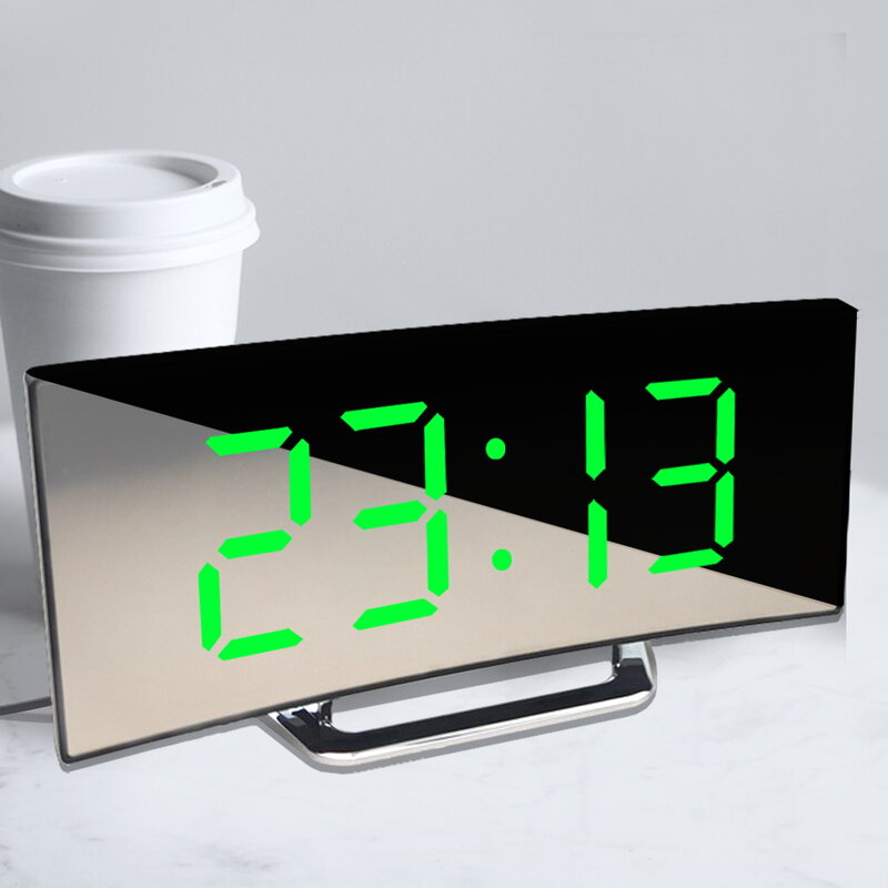 Digital Wecker Led-bildschirm Alarm Uhren für Kinder Schlafzimmer Temperatur Snooze Funktion Schreibtisch Tisch Uhr Home Decor LED Uhr