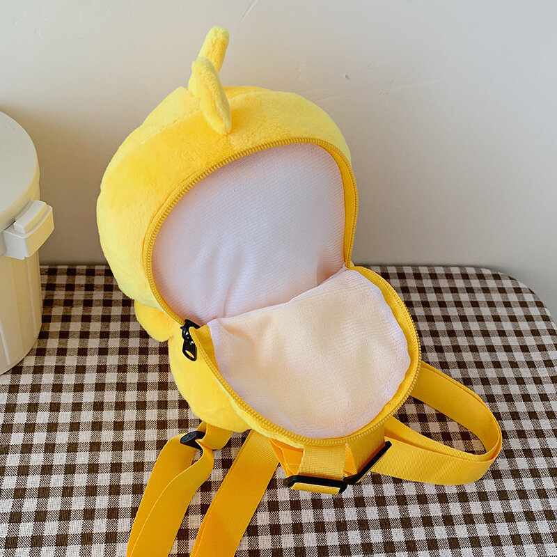Cute Children Bags For Girls Plush Yellow Duck Small Backpack Girls Mini Bags Mochila Para Ninias Kindergarten School Bags