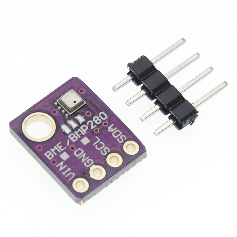 Módulo i2c spi 3.3-5v do sensor da pressão barométrica da umidade da temperatura do sensor de bme280 5v 1.8 v digitas