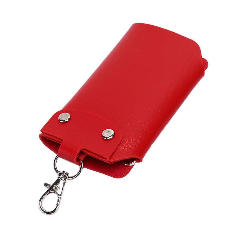 1PC Unisexกระเป๋าใส่นามบัตรใหม่คีย์ผู้ถือOrganizer Manager PUหนังผู้ถือรถKeychain Keyกระเป๋าสตางค์รถKeychain