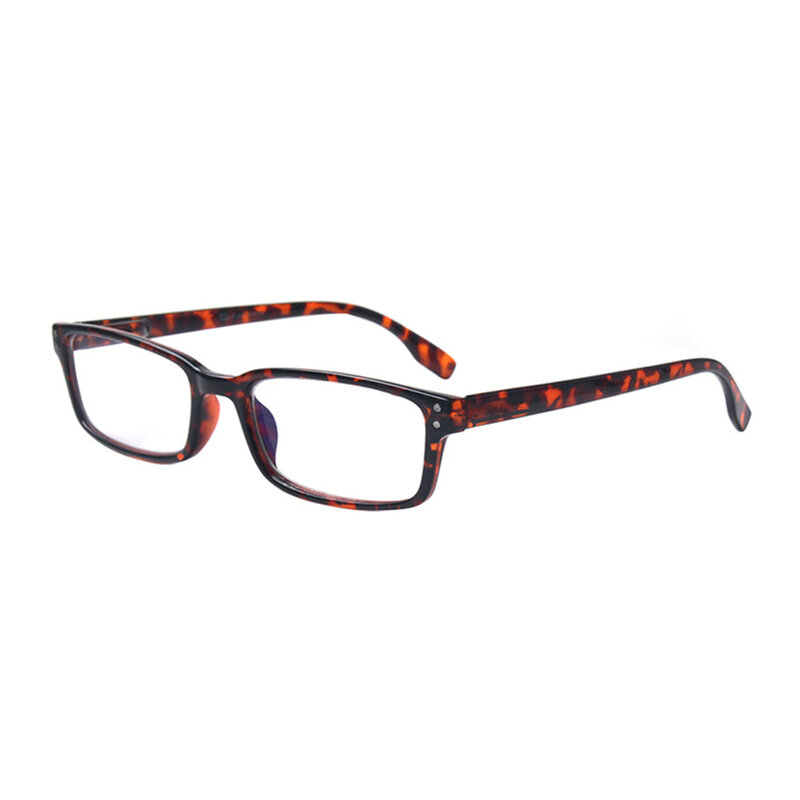 Boncamor-Paquete de 4 gafas de lectura para hombre y mujer, con bisagra de resorte, marco rectangular pequeño clásico, cómodo lector HD 0 ~ 600