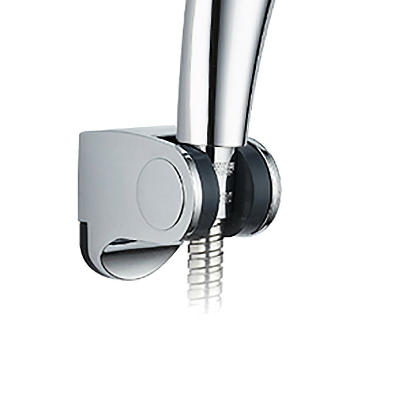 Hand Held Shower Head Holder Wall Mounted Hand Shower Sprayer Holder Brass Bracket Bathroom Chrome Plating Shower Replacement