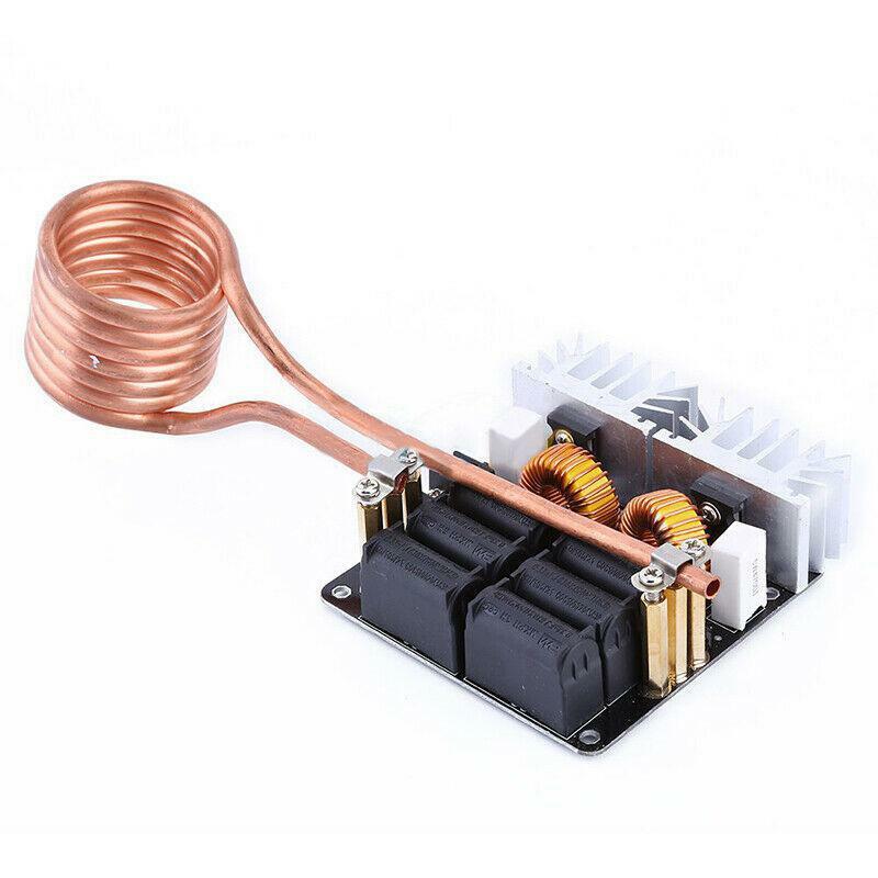Módulo de placa calefactora de baja tensión ZVS, 1000W, controlador Flyback, calentador DIY