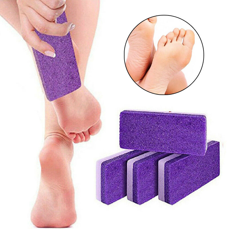 Многоразовая губка-Пемза для ног, для удаления мозолей, отшелушивания, жесткой кожи, скребок для педикюра инструмент для ухода за ногами, ин...