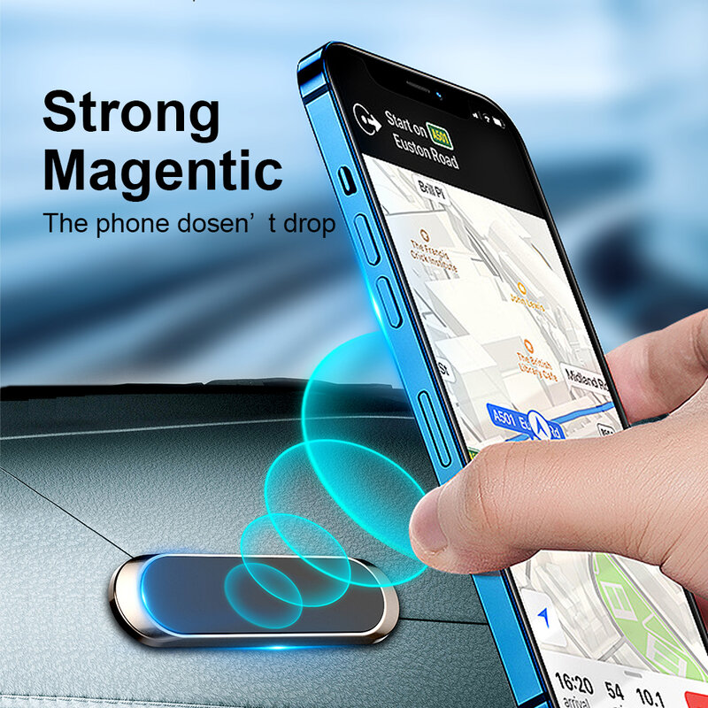 ผู้ถือโทรศัพท์ Universal Magnetic Car Stand สำหรับ iPhone 11 12 Pro Max Mini SAMSUNG Xiaomi Redmi อุปกรณ์เสริม