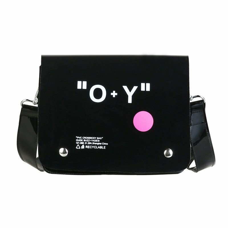 女の子のための新鮮な透明なPVCゲルバッグ,ファッショナブルな落書きのバッグ,クロスボディ,小さな正方形のバッグ,2021