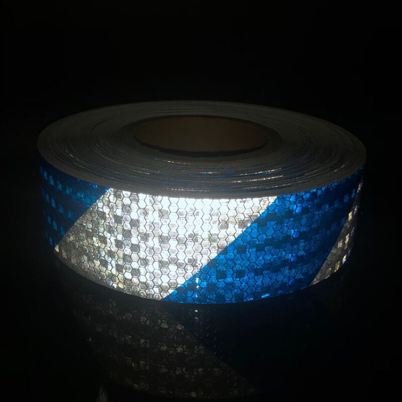 5cmx10m Car Reflective Material Tape Sticker Automobile Motorcycles Safety Warning Tape Reflective Film Car Stickers