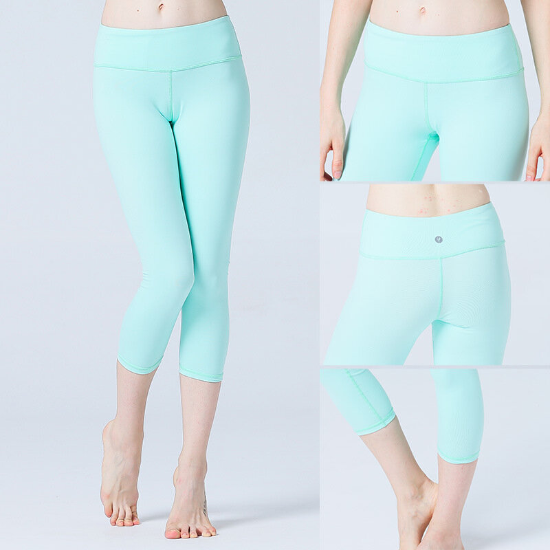 Calças esportivas da aptidão das mulheres yoga ginásio roupas esportivas engrossar cintura alta jogging gym collants elásticos pé leggings esportivos S-XXXL
