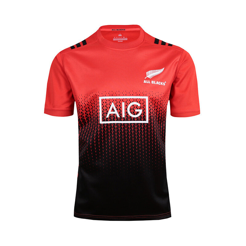 All Blacks Rugby Néo-zélandais Maillots 2018 2019 afl Rugby Chemise POLO Maillot Camiseta Maglia Hauts chemise homme S-5X