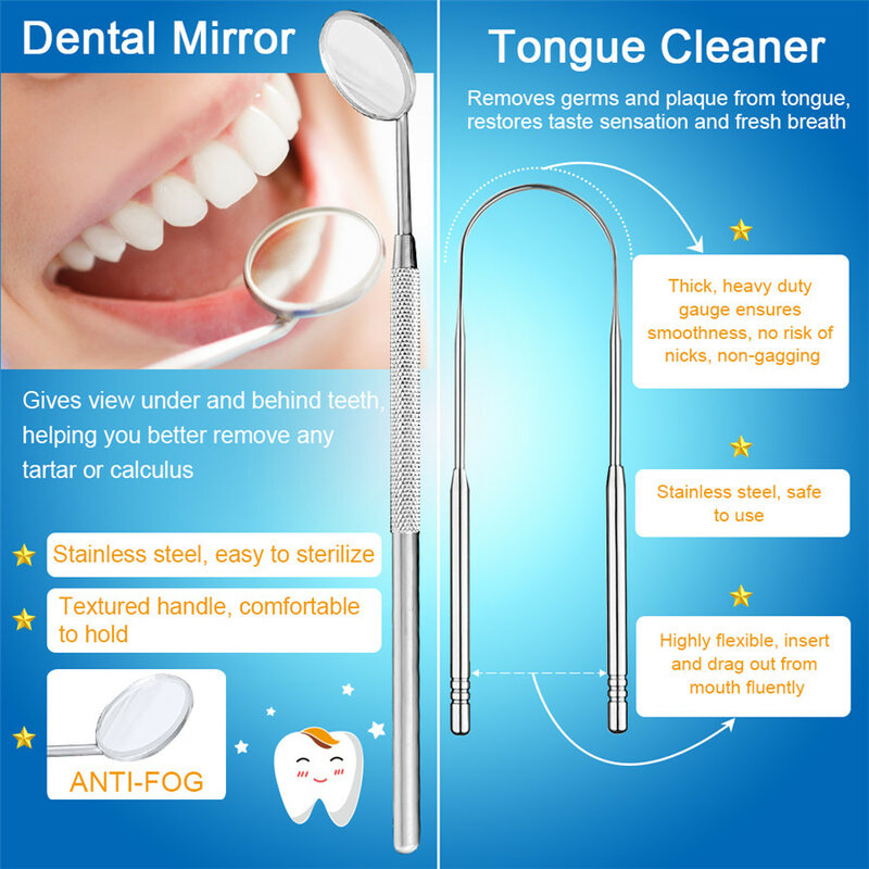 Irrigador Dental sónico eléctrico recargable por USB, escalador Dental para higiene Dental