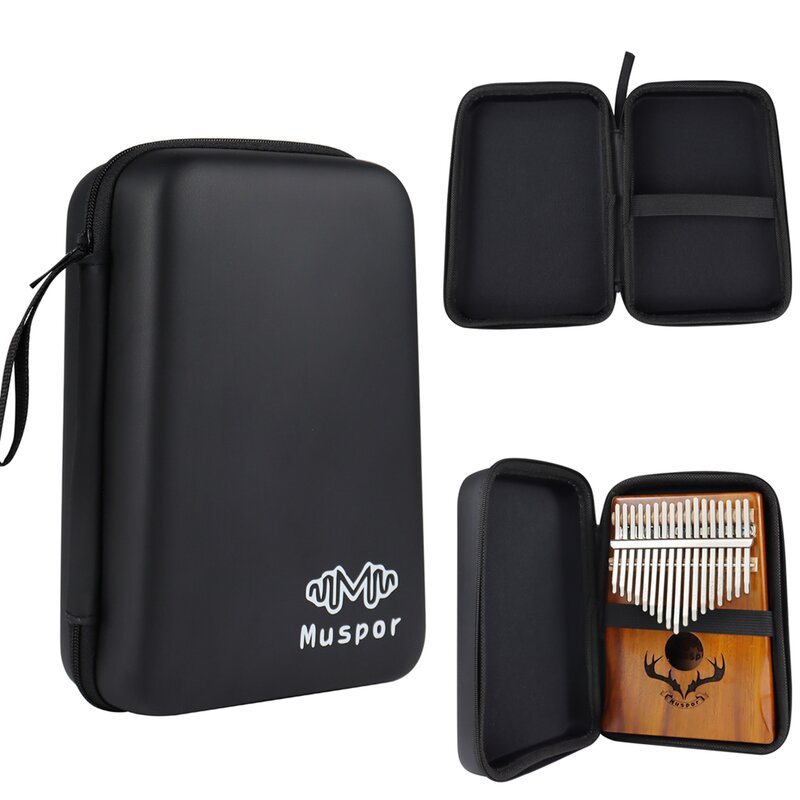 EVA hard shell Kalimba case Musical Instrument Thumb Piano Mbira Soft Case Bag Kalimba Cover Protective dustproof Case