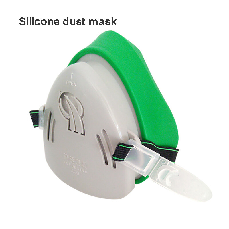 3800 Anti-Stofmasker Gezicht Half Masker Lassen Werknemers Professionele Beschermende Schilderen Spuiten Respirator Decoratie Polijsten