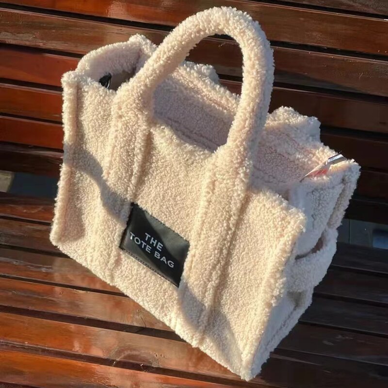 Женская сумка-тоут из пуха, вместительные простые сумки, повседневная сумка через плечо с надписью 2021, женская сумка через плечо, Ins