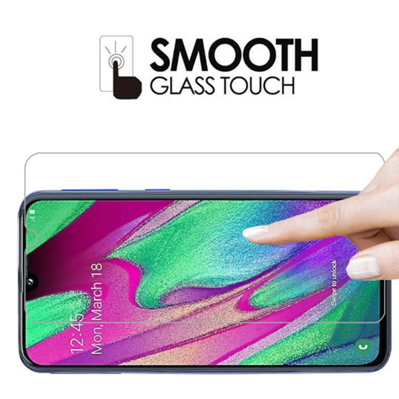 3pcs Phone Protective Glass For Samsung A40 Galaxy a 40 a405f Screen Protector on Samsung Galaxy A40 2019 Safety Tempered Glass