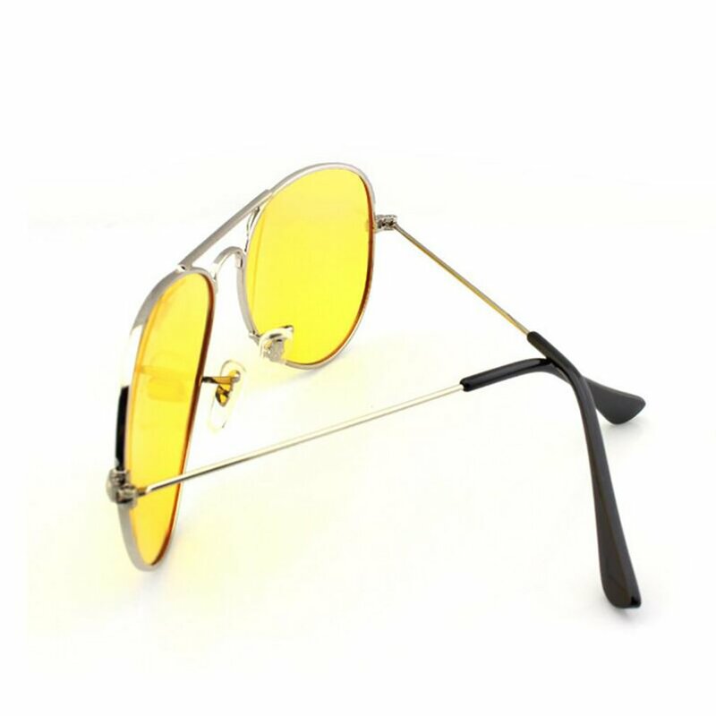 Lunettes de soleil polarisées Anti-faisceau élevé, lunettes de Vision nocturne jaunes à la mode