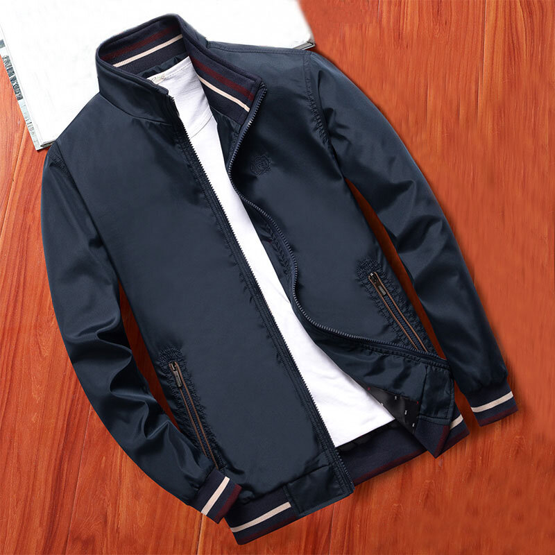 Męska kurtka biznesowa odzież marki męskie kurtki i płaszcze odzież outdoorowa Casual męskie kurtki płaszcz męski kurtka Bomber dla mężczyzn