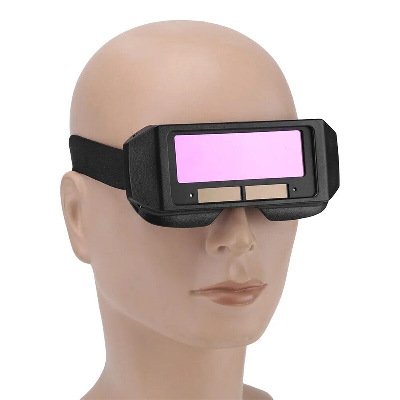 Solar auto darkening เชื่อมหมวกกันน็อกตา Protector เครื่องเชื่อมหมวก Goggle คุณสมบัติป้องกันรังสีอัลตราไวโอเลตรั...