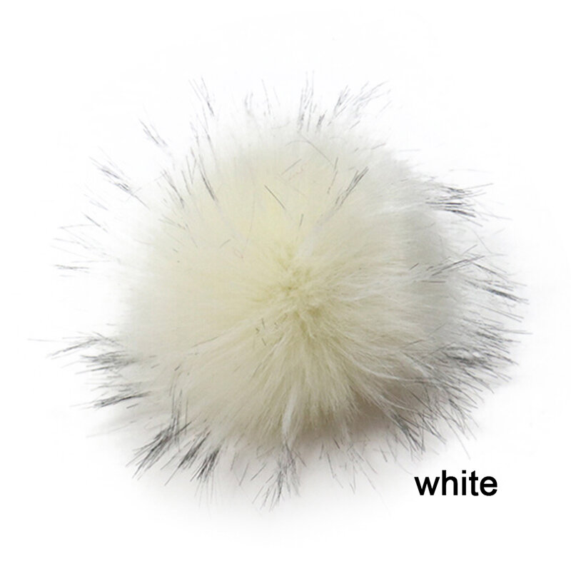 Falsche Hairball Hut Ball Pom Pom Handgemachte DIY Künstliche Wolle Ball Großhandel Kappe Zubehör Faux Fuchs Fell Pompon