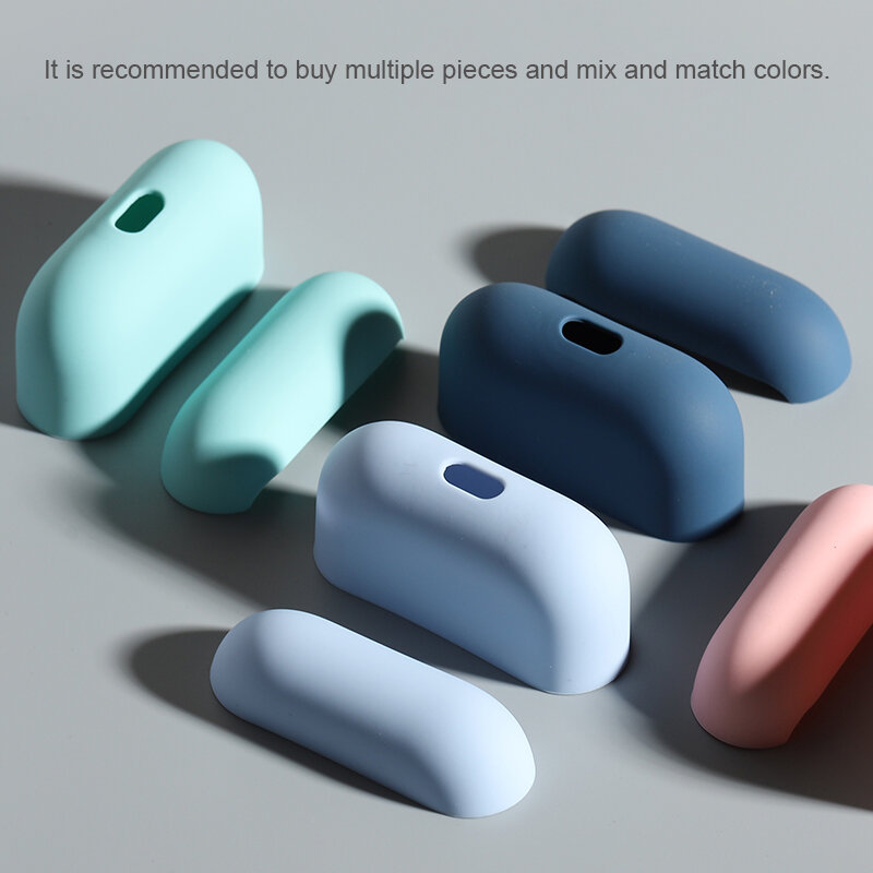 Tpu capas para airpods pro silicone macio caso luva fones de ouvido acessórios (airpods não incluído)