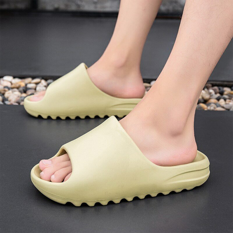 2021 New Men's Slippers Indoor Home Summer Beach Outdoor Slides Ladies Slipper Platform Mules Shoes Woman Flats Zapatos De Mujer
