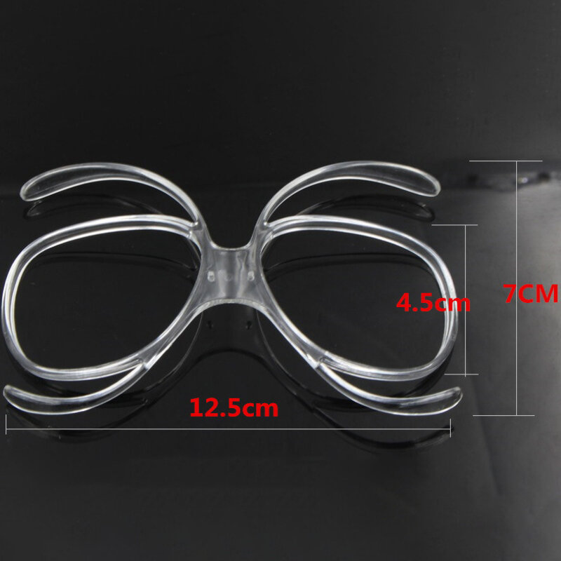 Occhiali da sci Rx inserto adattatore ottico TR90 flessibile pieghevole dimensioni universali telaio interno Snowboard occhiali da moto