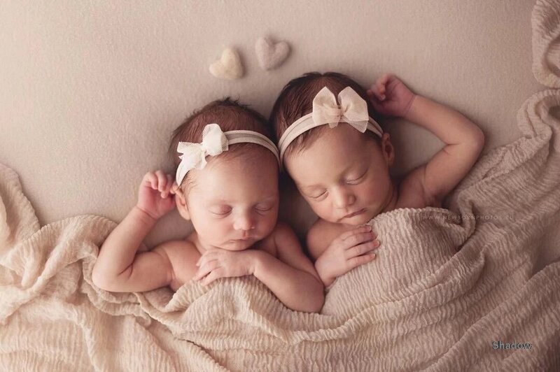 Adereços para fotografia de recém-nascido, miniadereços decorativos infantis de feltro colorido coração, acessórios para foto novo tipo