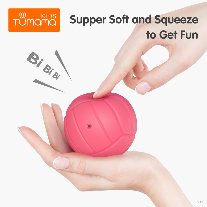Tumama 6-12 pçs brinquedos do bebê borracha texturizado toque bola de toque do bebê mão treinamento massagem bola sentidos tátil brinquedo