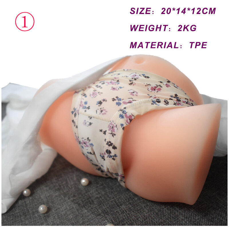 Muñeca sexual de TPE para hombres adultos, masturbador de culo grande, Vagina Real, juguetes, pechos reales