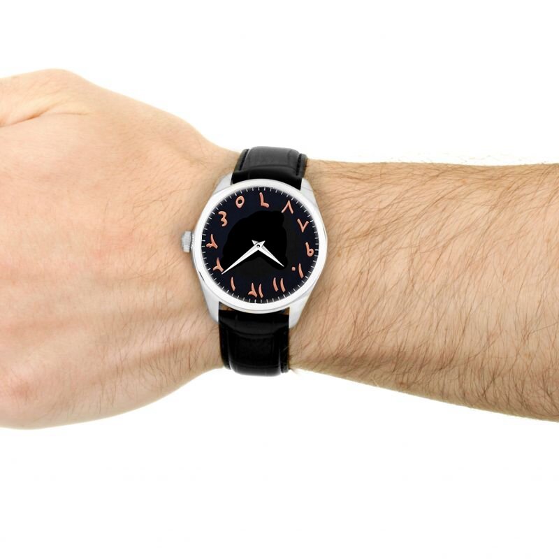Zegarek Avocado stylowy nowy męski zegarek cyfry arabskie skórzany pasek kwarcowy na rękę