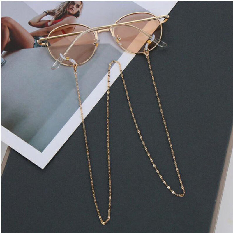 Sunglasses Masking Chains For Women Acrylic Pearl Crystal Eyeglasses Chains Lanyard Glass 2021 Fashion Jewelry