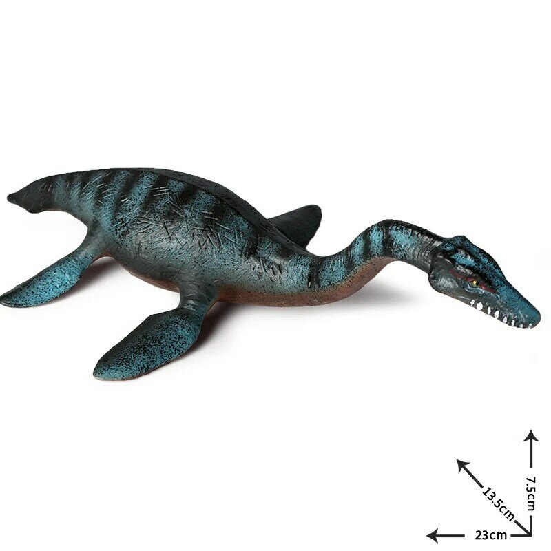 Nowe życie morskie biologiczne edukacyjne plastikowe imitacja dinozaura Modl Plesiosaur Model PVC akcja duży rozmiar rysunek zabawka dziecięca na prezent