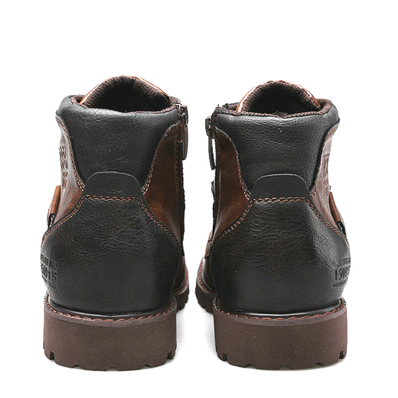 VIP Classic – bottines italiennes faites à la main pour hommes, chaussures de travail imperméables pour l'extérieur, mocassins d'automne, à lacets