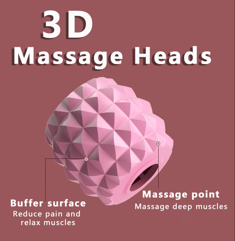 Masajeador adelgazante de piernas con forma de 360 °, rodillo de masaje de celulitis de alta calidad, 3D, 8 ruedas, masajeador de piernas y pantorrilla