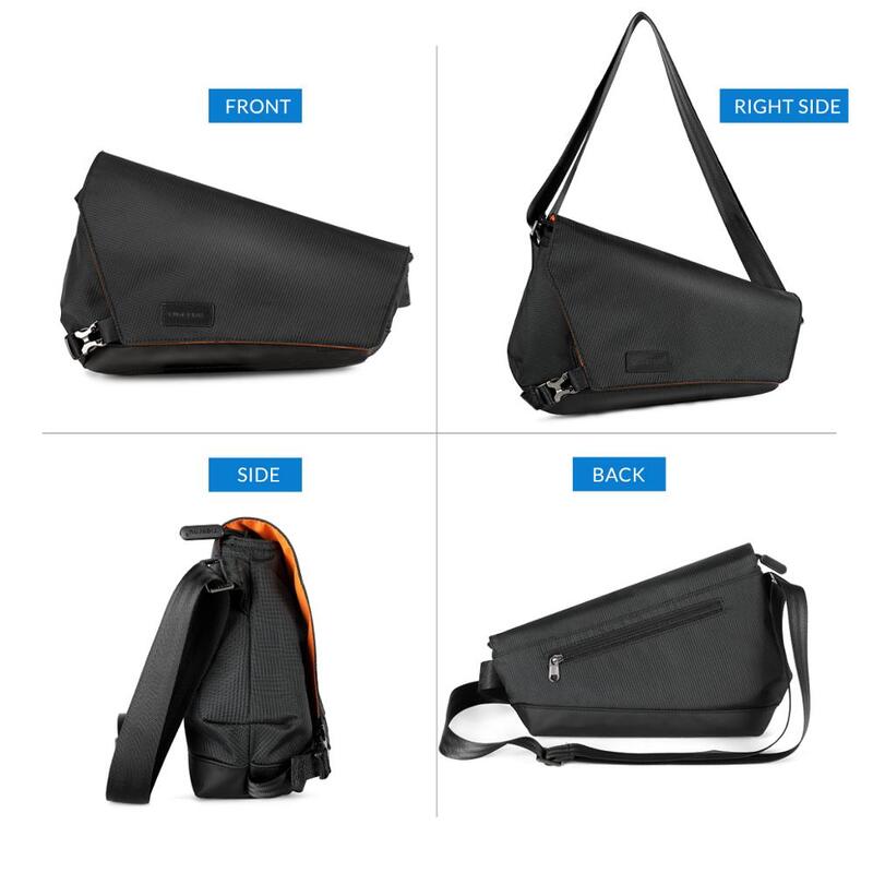Tigernu Brand New Men's Chest Bags High Quality Anti theft Shoulder Bags Male Waterproof Mini Bags For 9.7" ipad Messenger Bags