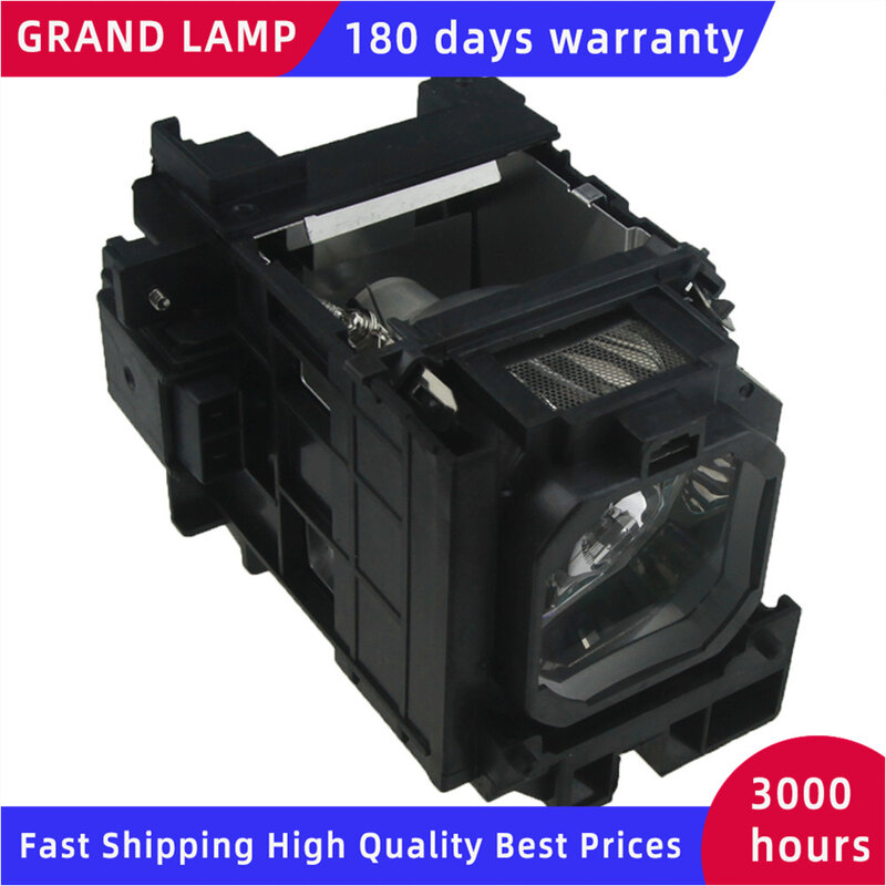 Kompatybilna lampa projektora NP06LP dla NEC NP1150/NP1200/NP1250/NP3250W/NP2250/NP3150/NP3151W/NP3200/NP3250 z obudową GRAND