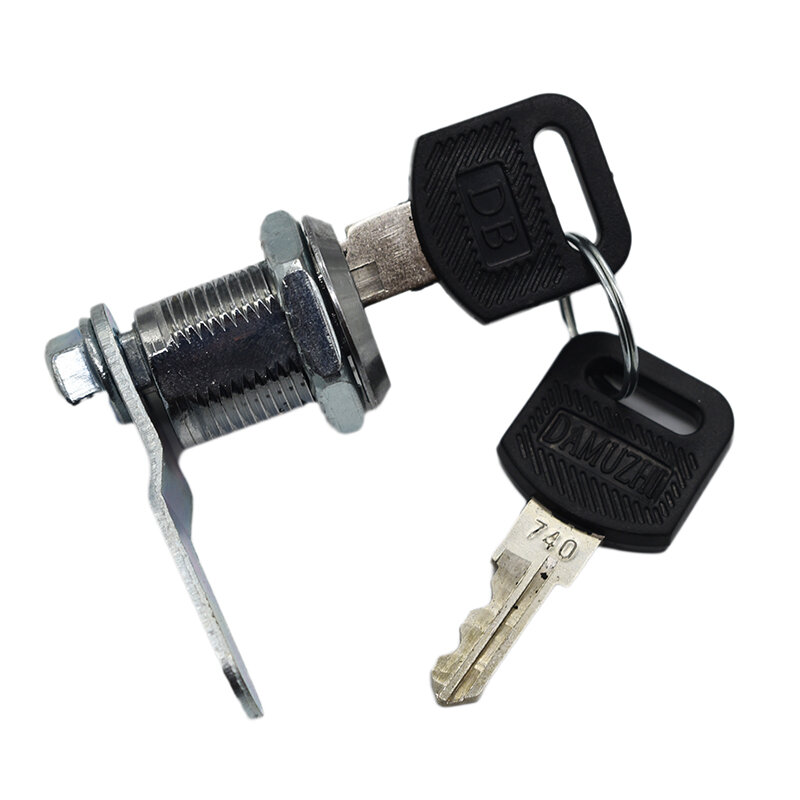 Cassetta postale cassetto armadio armadietto serratura a camma per cilindro dell'armadio della porta di sicurezza con 2 chiavi strumenti di sicurezza domestica