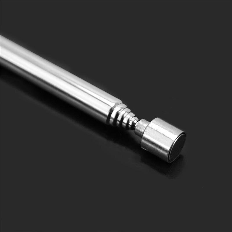 Mini 1PC Portable Telescopic Magnet Magnetic Pen Pick Up Nuts and Bolts Promotion Handheld Tools Adjustable Length Silver Tone