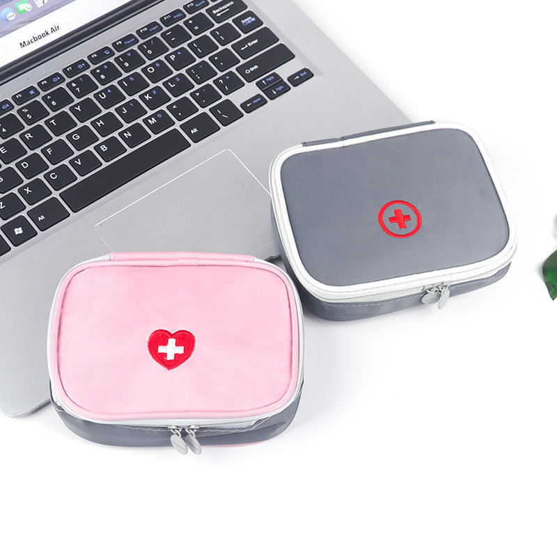 Borsa medica portatile per uso domestico bagaglio a mano pacchetto di pronto soccorso smistamento di farmaci varie classificazione custodia accessori