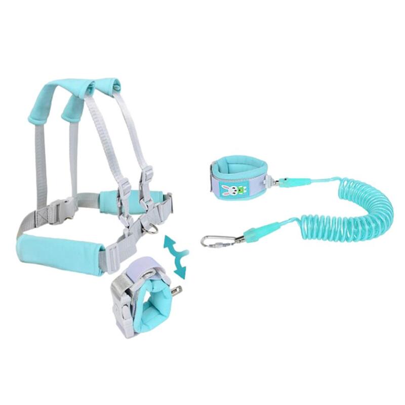 Harnais de sécurité pour enfant en bas âge, laisse réglable, corde de Traction Anti-perte, Bracelet 2 en 1, ceinture pour bébé